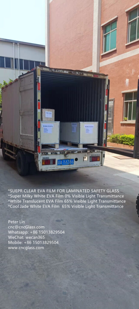 Super Milky White Eva Film Visible Light Transmittance Heat Cutter